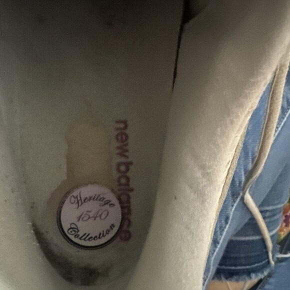 New Balance 1540 Heritage Encap Rollbar White Gray Purple Shoes Women's Sz 10.5D - Picture 6 of 6